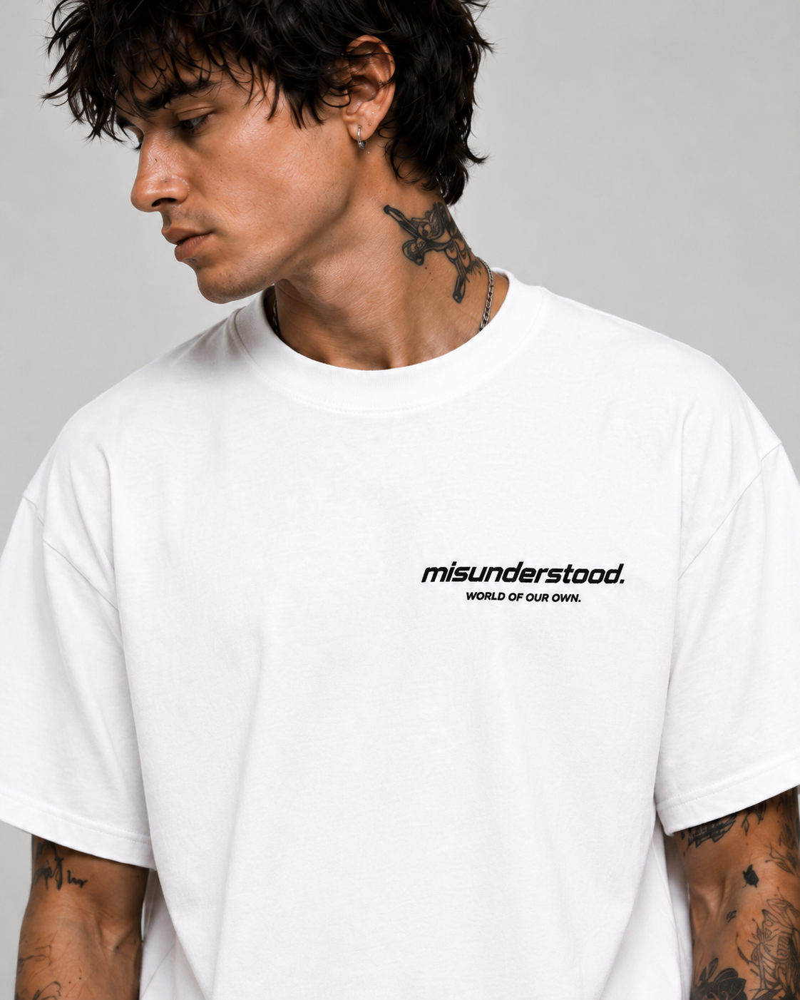 Oversized T-särk (Valge)